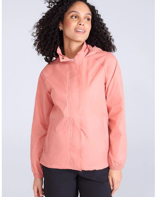 Mountain Warehouse Purple Ladies Pakka Ii Waterproof Jacket