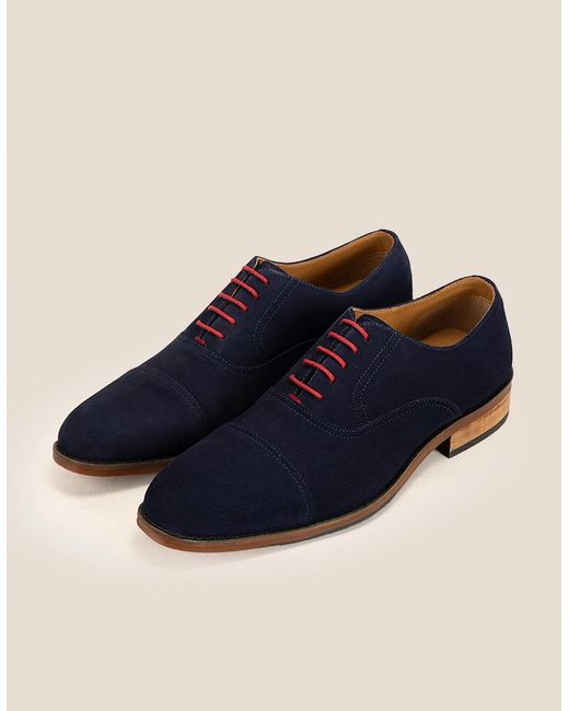 Oswin Hyde Blue Elise Suede for men