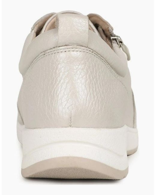 Caprice White Direction Trainers