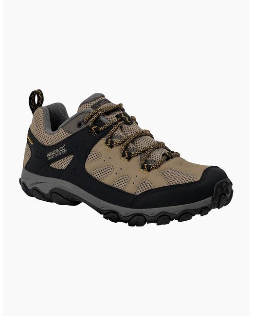 Regatta Black Edgepoint Iv Low Walking Shoes for men