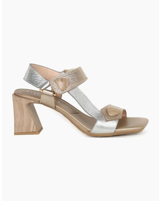 Hispanitas Metallic Miami Sandals