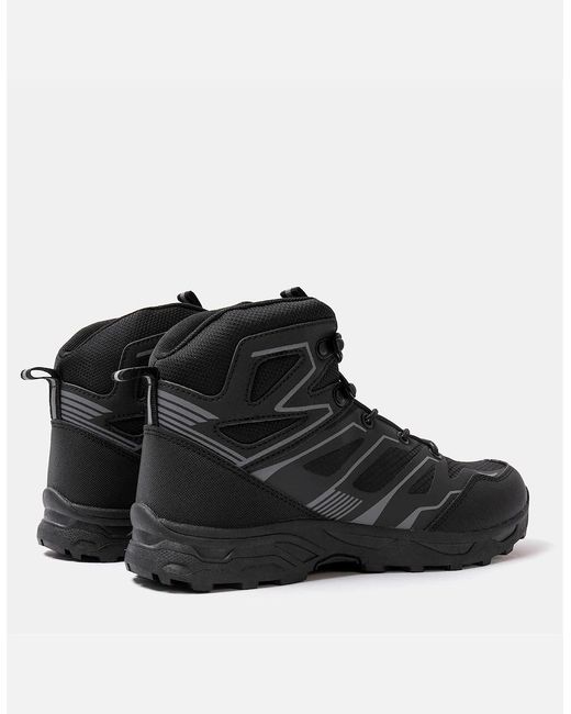 Donnay Black Outdoor Walking Boots