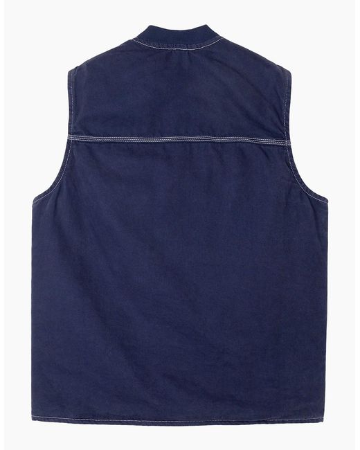 Stan Ray Blue Pork Chop Vest for men