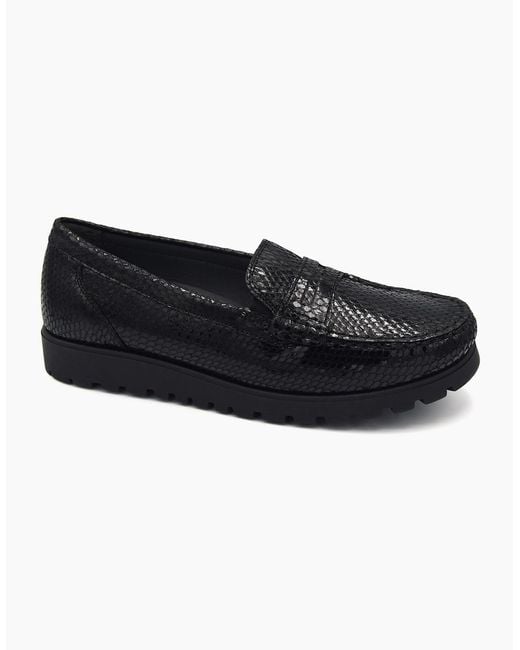 Waldläufer Black Hegli 549002 Casual Shoe