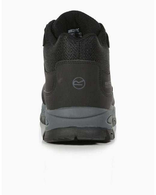Regatta Black Professional Safety Shoes for men