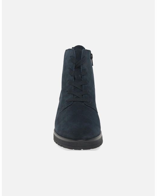 Gabor Blue Zumba Ankle Boots
