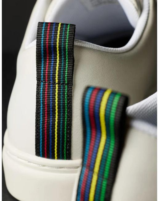 Paul Smith Natural Ps Lee Tape Trainers 01 for men