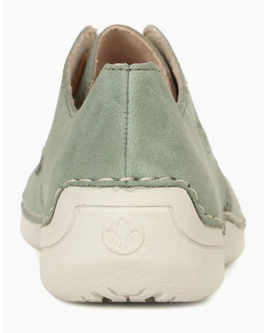 Rieker Green Content Shoes