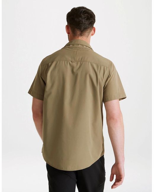 Craghoppers Natural Expert Kiwi Short-Sleeved Shirt for men