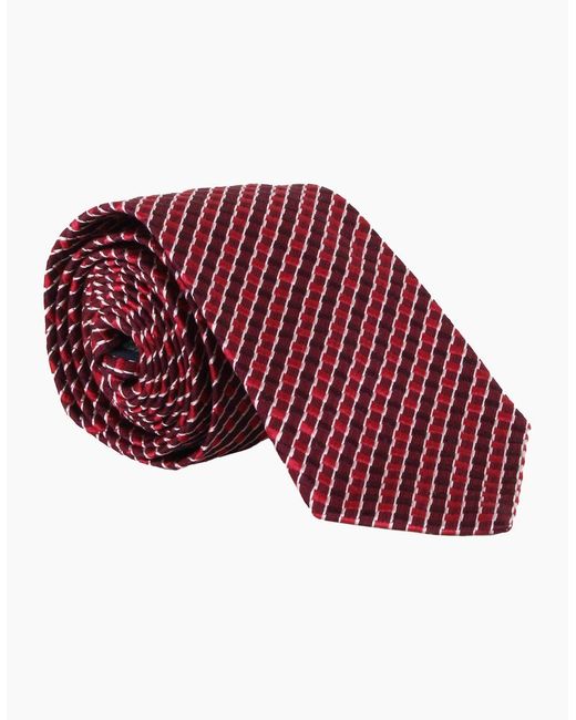 Dunhill Red Tie for men