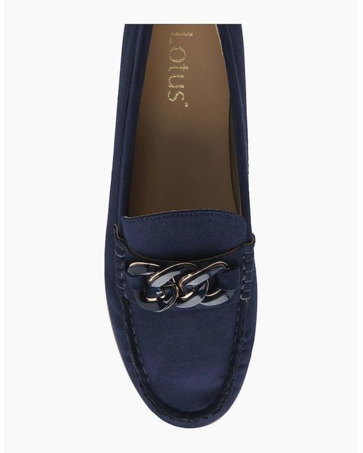 Lotus Blue Coma Loafers
