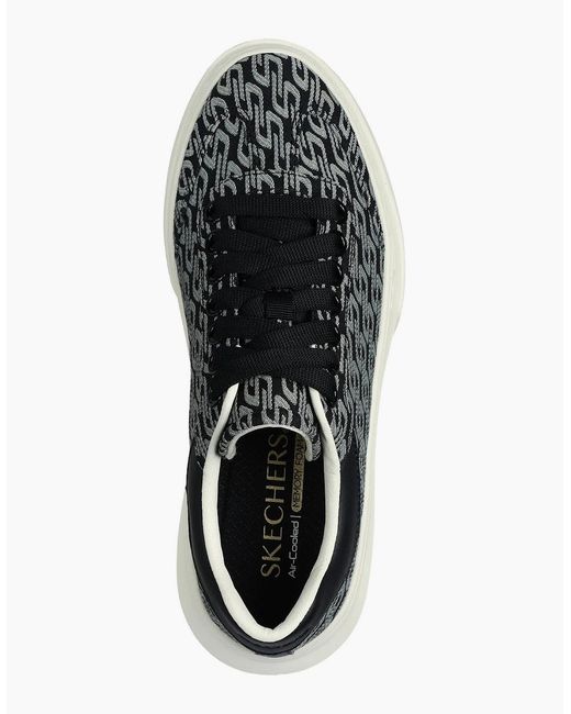 Skechers Black Classic Low Top Trainers