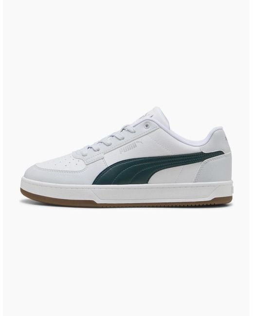 PUMA White Caven 2.0 Low Top Trainers for men