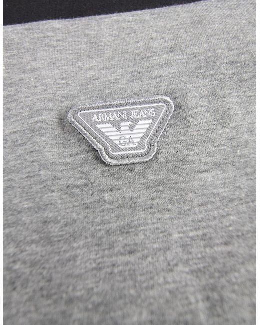 Armani Jeans Black Eagle Logo Metal Studs Shirt for men
