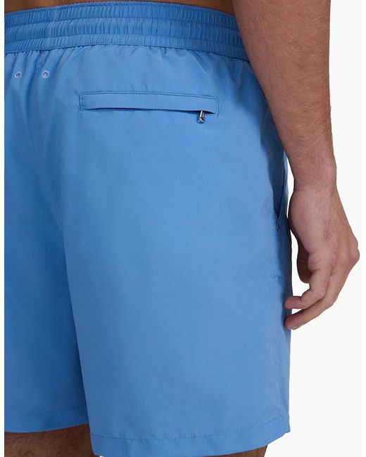 Sandbanks Blue Badge Logo Swim Short Dusty for men