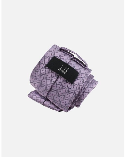 Dunhill Purple Tie for men