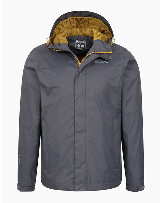 Mountain Warehouse Blue Torrent Waterproof Jacket for men