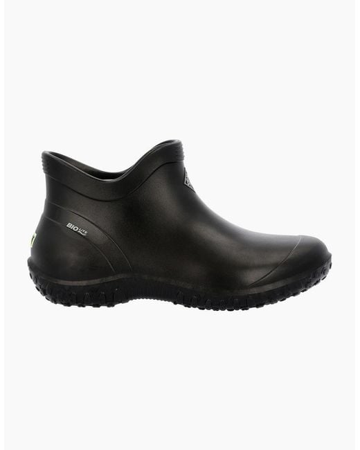 Muck Boot Black Muckster Lite Ankle Wellingtons for men