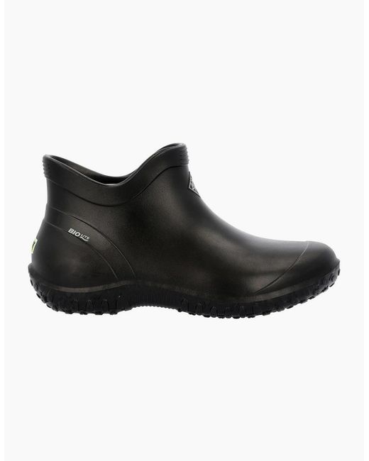 Muck Boot Black Muckster Lite Ankle Wellingtons for men