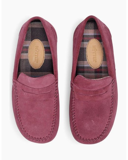 Hotter Red Serene Slippers