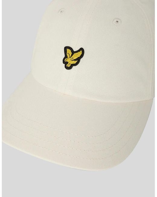Lyle & Scott White Baseball Cap for men