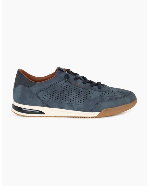 Bugatti Blue Treble Trainers for men