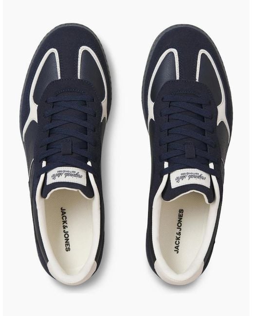 Jack & Jones Blue Morgen Combo Trainers for men