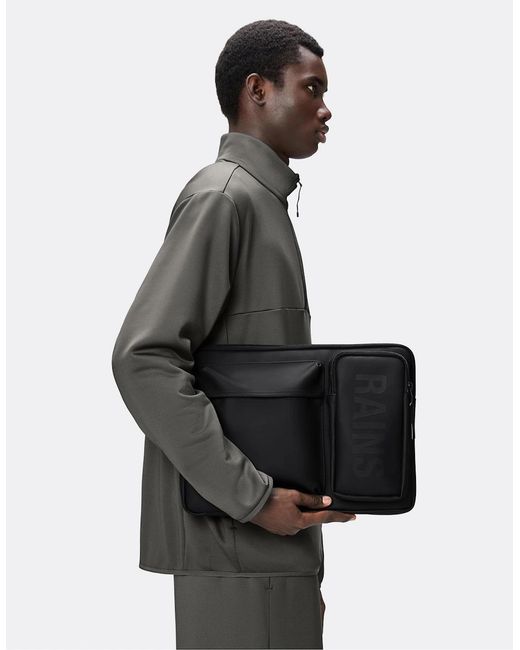 Rains Black Texel Laptop Case 15 /16