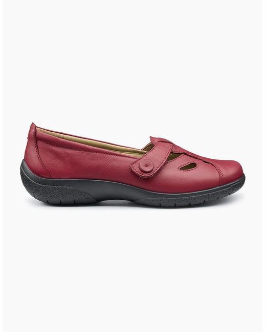 Hotter Red Nirvana Extra Wide Shoes