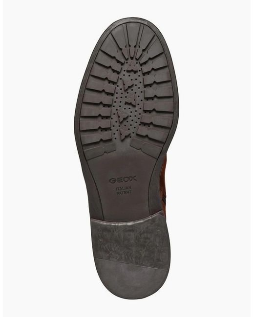 Geox Brown U Tiberio D Boots for men