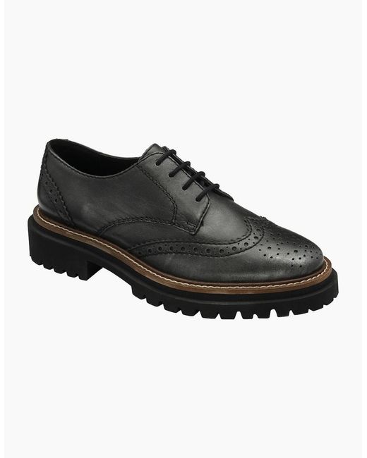 Ravel Black Walsh Brogues