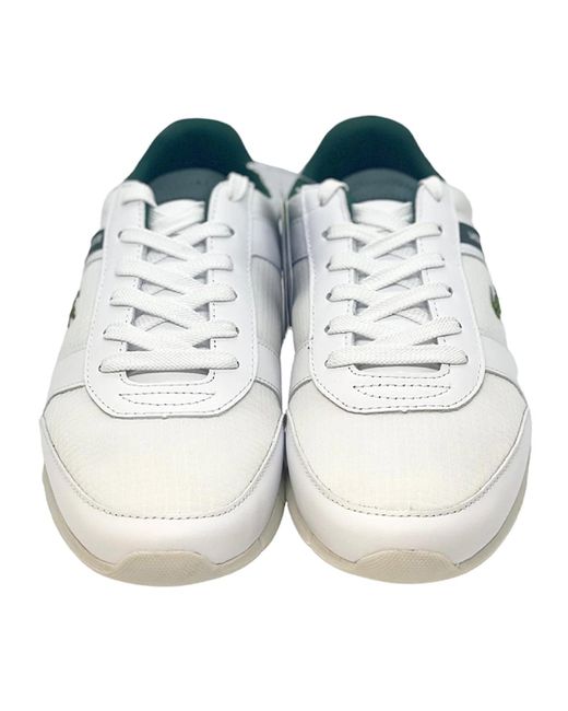 Lacoste White Menerva Sport Trainers for men