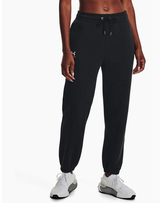 Under Armour Black Essential Jogging Pants
