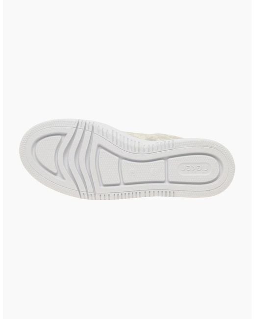 Rieker White Fascinate Trainers