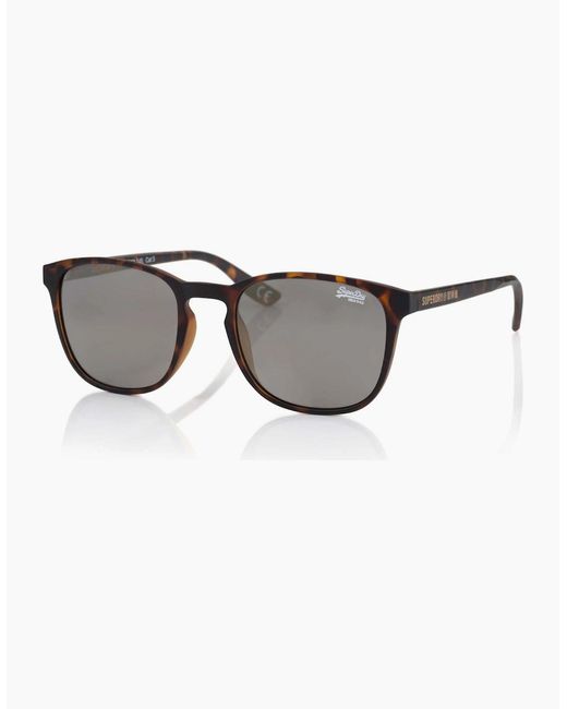 Superdry Gray Summer 6 Square Sunglasses