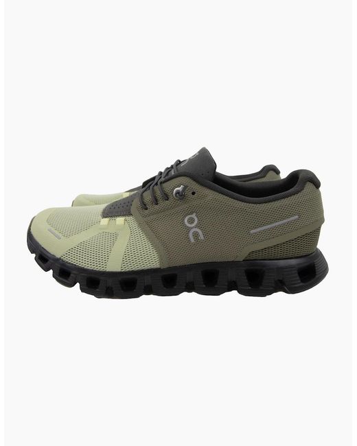 On Shoes Natural Running Cloud 5 Running Trainer Grove/Haze for men