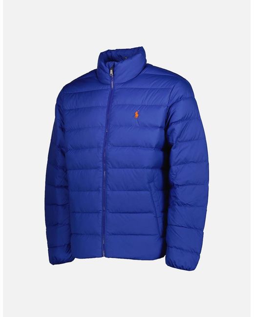 Ralph Lauren Blue Colden Packable Down Jacket for men