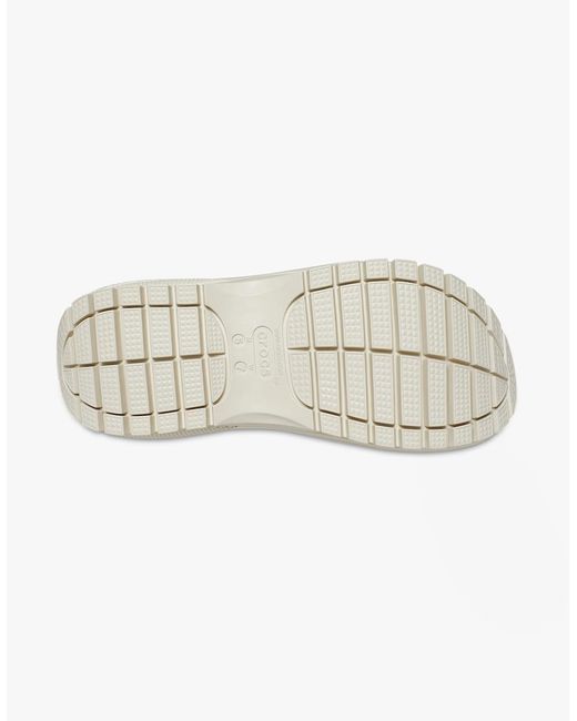 CROCSTM Metallic 207989-2Y2 Mega Crush Sandals Bone