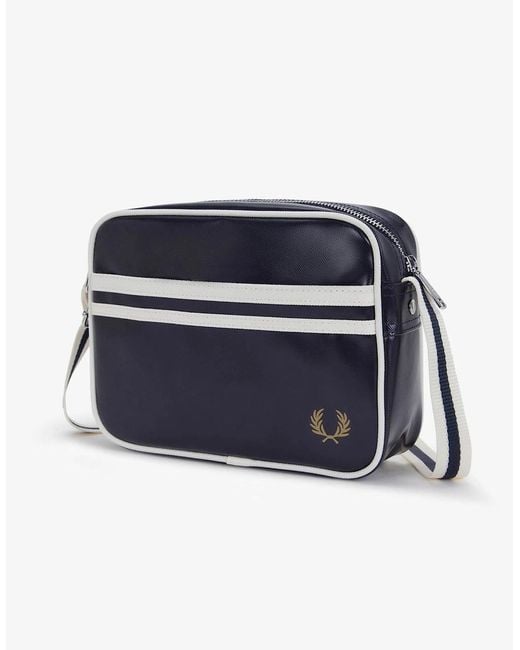 Fred Perry Blue Classic Mini Shoulder Bag