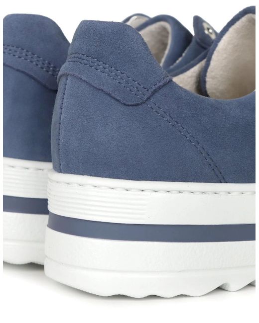 Gabor Blue Heather Casual Trainers