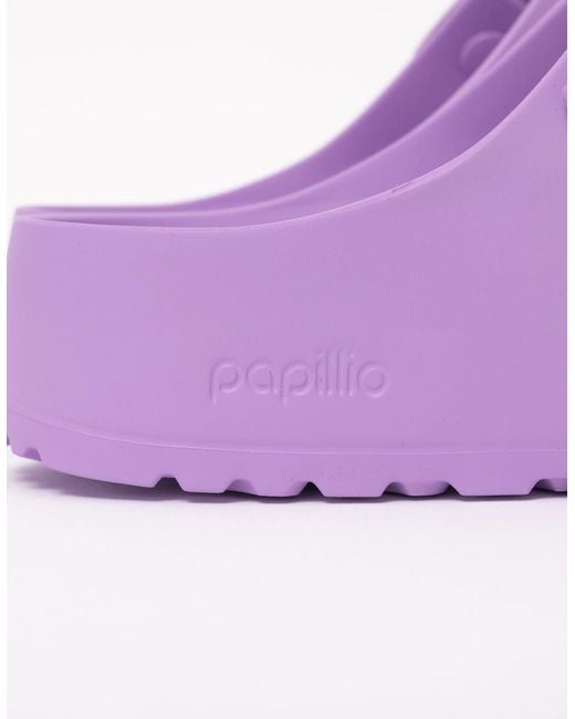 Birkenstock Purple Papillio Florida Eva Platform Sandals