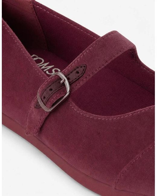 TOMS Purple Alpargata Mary Jane Mary Jane Dark