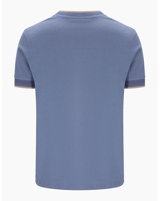 Sergio Tacchini Blue Conte T-Shirt Country for men
