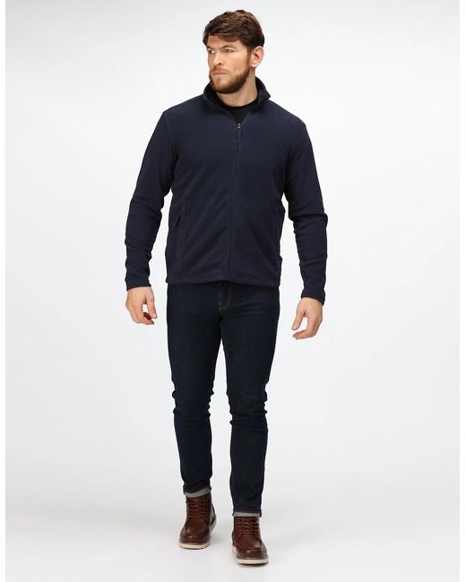 Regatta Blue Professional Microfleece Jacket for men