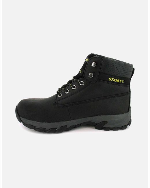 Stanley Black Safety Boots Hartford Leather Lace Up Uk Size for men