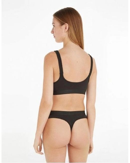 Tommy Hilfiger Black Th Original Thong