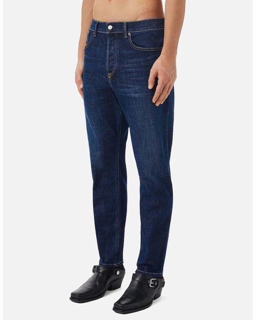 DIESEL Blue D-Fining Tapered Fit Jeans for men