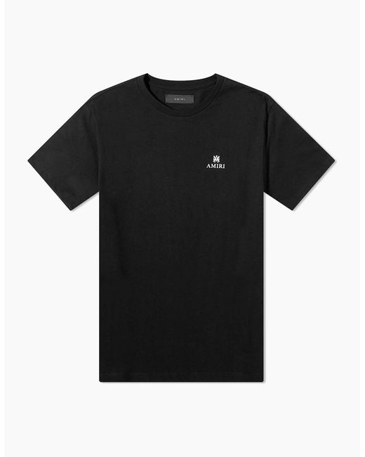 Amiri Black Micro Ma Bar Tee