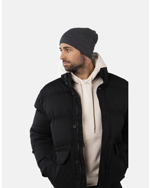 Barts Black Eclipse Reversable Beanie for men
