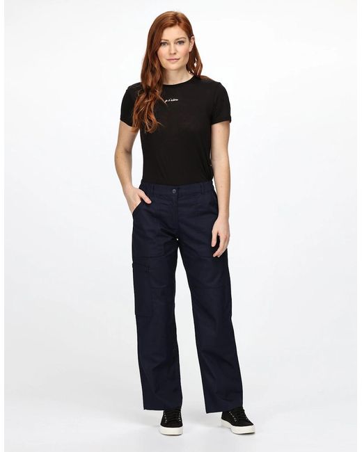 Regatta Blue Ladies New Action Trouser (Long) Pants